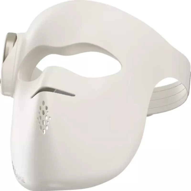 DREAME Chrona Photon mascarilla facial LED 3D - fototerapia de 7 colores, 180 LEDs, control por app, beige