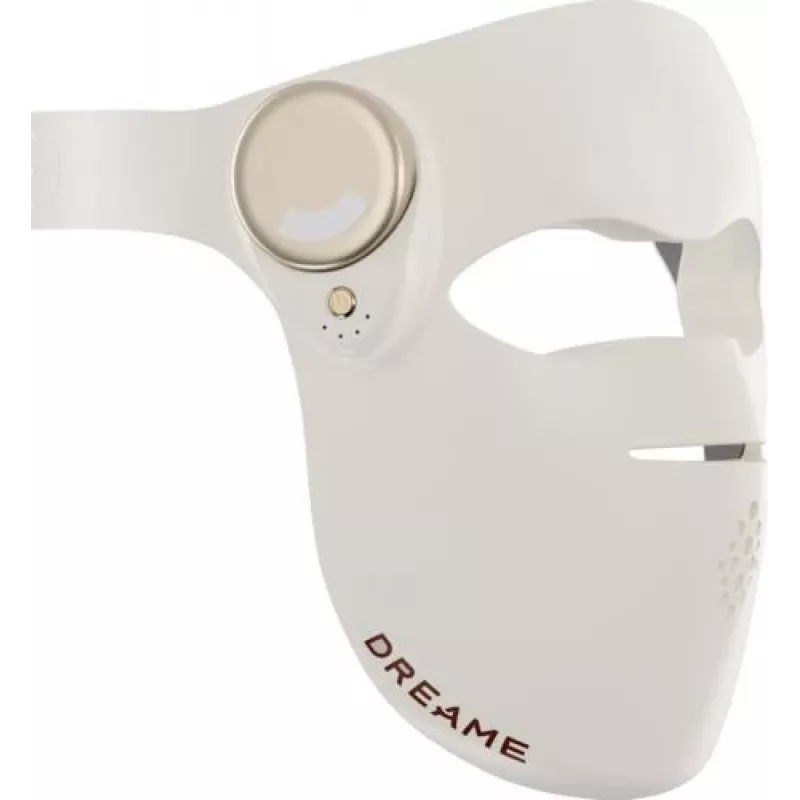 DREAME Chrona Photon mascarilla facial LED 3D - fototerapia de 7 colores, 180 LEDs, control por app, beige