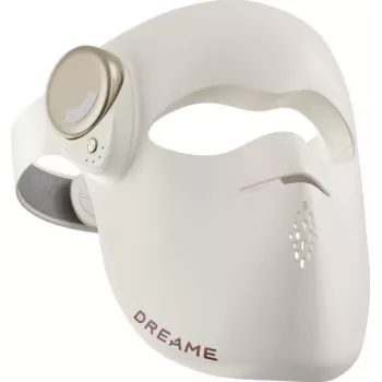 DREAME Chrona Photon mascarilla facial LED 3D - fototerapia de 7 colores, 180 LEDs, control por app, beige