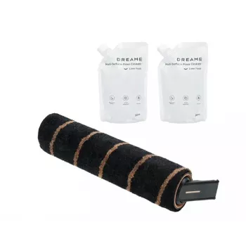 DREAME Set de limpieza para V18S Aqua / Z10S St / Z30S St / U / R20 U/UA – Set de accesorios de 8 piezas para robot aspirador con cepillo de rodillo, cepillos laterales, filtros HEPA, mopas, herramienta de limpieza