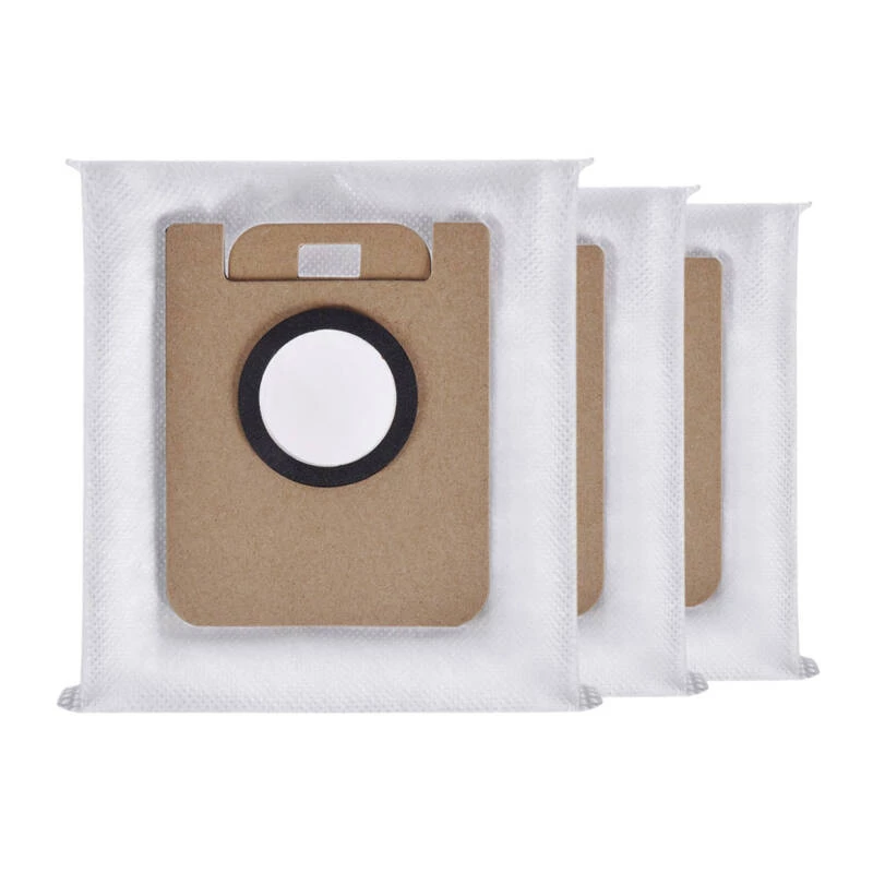 Dreame RDB3 Bolsas de polvo de repuesto pack de 3 para L10s Ultra, L10 Ultra, L20 Ultra, L20 Ultra Complete – capacidad 3L, autocierre, filtración de alta eficiencia