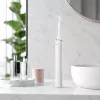 Dreame Sonic Vibration cepillo de dientes eléctrico NB01 Set blanco con 5 modos, sensor de presión, estuche de viaje – 40.000 VPM, IPX7