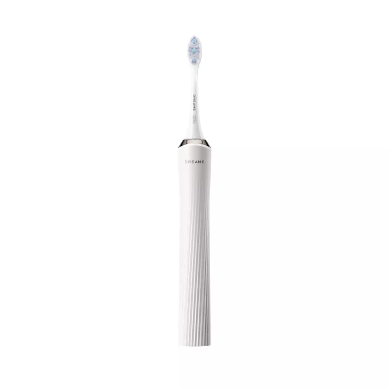 Dreame Sonic Vibration cepillo de dientes eléctrico NB01 Set blanco con 5 modos, sensor de presión, estuche de viaje – 40.000 VPM, IPX7