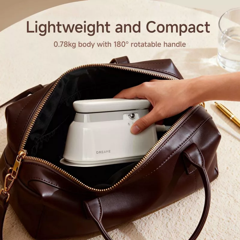 DREAME Steam Iron E3 / DWIE3GAEU - 2000W Suela cerámica, golpe de vapor 120 g/min