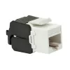 DS-IT CAT6a UTP keystone jack sin herramientas negro (DS-KC-UTP6A-TL-Z)