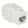 DS-IT CAT6a UTP toma de red keystone - sin herramientas - blanca (DS-KC-UTP6A-TL-W)
