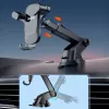 Dudao F5PRO+ Soporte para móvil con ventosa - negro