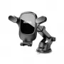 Dudao F5PRO+ Soporte para móvil con ventosa - negro