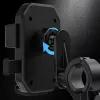 Dudao F7 Soporte para bicicleta, moto, scooter - negro