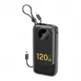 Dudao K13Pro Batería externa 20000mAh con cable integrado Negro