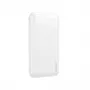 Batería externa Dudao K18-1W 10000mAh blanca USB-A / USB-C / Micro USB