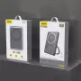 Batería externa Dudao K28S 20W PD 5000mAh con MagSafe y soporte - gris