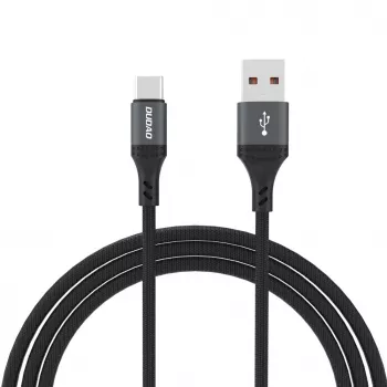 Dudao L3ST Cable USB-A a USB-C 5A 1,2m trenzado - Negro
