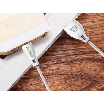 Dudao Cable de datos L4 5A 1,2m Blanco