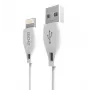 Dudao Cable de datos L4 5A 1,2m Blanco