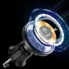Soporte magnético Dudao con cargador inalámbrico MagSafe 15W para rejilla de ventilación del coche - negro