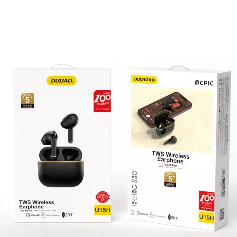 DUDAO U15H batería externa 10000 mAh negra