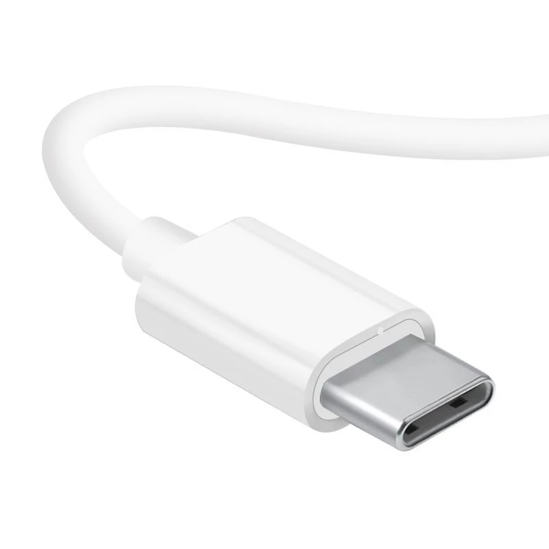 Dudao USB Type-C Connecto Auriculares estéreo New Ergonomic Earplugs Design X3C blanco