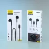 DUDAO X3C Auriculares USB-C con cable in-ear 1,2 m - negros