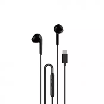 DUDAO X3C Auriculares USB-C con cable in-ear 1,2 m - negros
