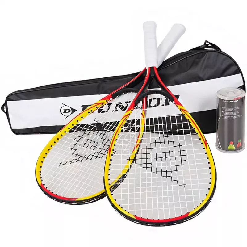 Dunlop Crossminton set amarillo y rojo 762091