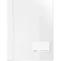 DURABLE A4+ archivador de informes con ventana de etiquetado 90x57 mm, transparente, pack de 25 269002