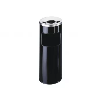 Durable Papelera/cenicero - Redonda - 17 L - Metal