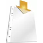DURABLE BUSINESS A5 Fundas portadocumentos, 4 perforaciones, cristal transparente, 100 unidades (4 x 25) 265019