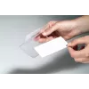 DURABLE CLICK FOLD Placa de identificación 40x75 mm con Combi Clip, pack de 25 821119