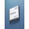 Durable Click Sign Placa de puerta 149 x 148,5 mm, grafito (486237)