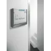 Durable Click Sign Placa de puerta 149 x 148,5 mm, grafito (486237)