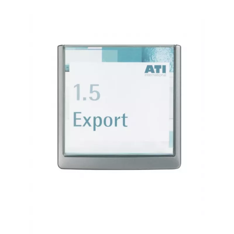 Durable Click Sign Placa de puerta 149 x 148,5 mm, grafito (486237)
