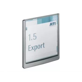 Durable Click Sign placa de puerta 149 x 148.5 mm, grafito (486237)
