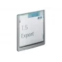 Durable Click Sign placa de puerta 149 x 148.5 mm, grafito (486237)