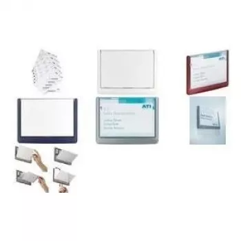 DURABLE CLICK SIGN placa de puerta 149x105,5 mm plata 486102