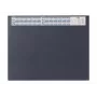 DURABLE Protector de escritorio con calendario integrado, cobertura total transparente, 65x52 cm, azul oscuro