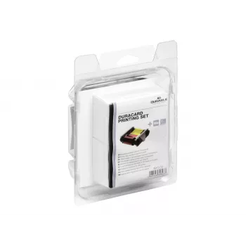 DURABLE DURACARD ID 300 Kit de accesorios para impresora con cinta monocroma negra y tarjeta de limpieza 891300