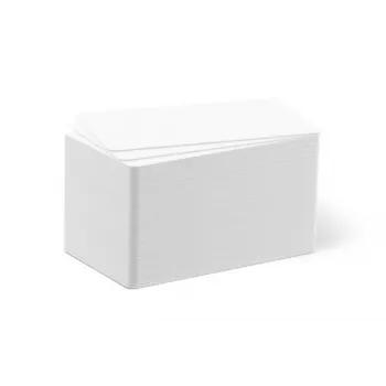 DURABLE DURACARD® Tarjetas de plástico 0,50 mm blancas CR80 (pack de 100) 891402
