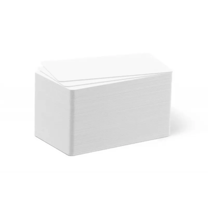 DURABLE DURACARD® Tarjetas de plástico 0,50 mm blancas CR80 (pack de 100) 891402