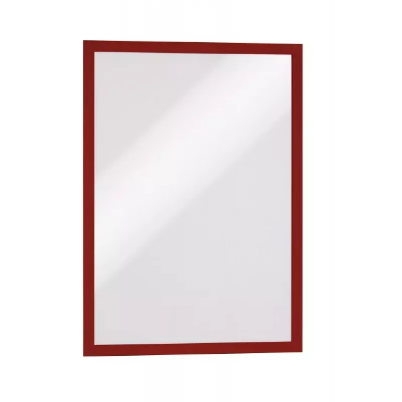 DURABLE DURAFRAME A3 Marco informativo autoadhesivo, plateado, pack de 2 487303