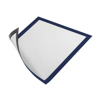 DURABLE DURAFRAME MAGNETIC A4 marco informativo, azul oscuro, pack de 5 486907