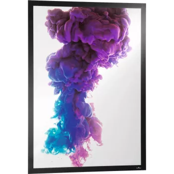 DURABLE DURAFRAME® POSTER A1 Marco informativo magnético autoadhesivo plateado, 880 x 635 mm, para póster de 841 x 594 mm 505501