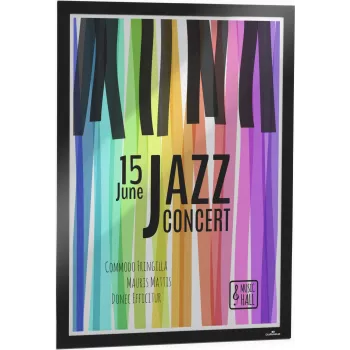 DURABLE DURAFRAME POSTER A2 marco informativo autoadhesivo, negro, 1 ud. 505301