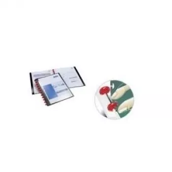 DURABLE DURALOOK® EASY PLUS Carpeta de presentación A4 20 fundas Negra 242701
