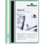 DURABLE DURAPLUS A4+ Carpeta de presentación, verde, paquete de 25 257905