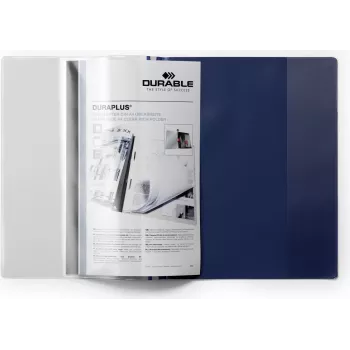 DURABLE DURAPLUS Carpetas de presentación A4+, transparente, pack de 25 257907