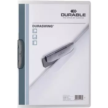 DURABLE DURASWING 30 A4 Grapadoras de pinza transparentes (pack de 5) 229037
