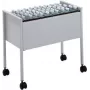 DURABLE ECONOMY 80 A4 Carro para carpetas colgantes 309510, gris