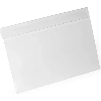 DURABLE HARD COVER A4 funda de identificación horizontal con plegado, transparente 116319