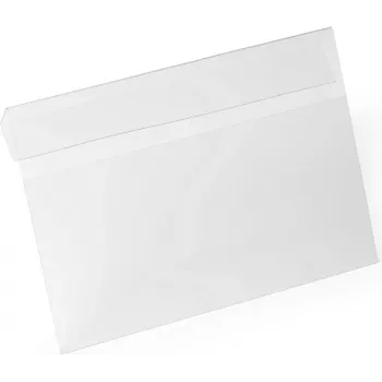 DURABLE HARD COVER A5 Horizontal Funda portadocumentos con pliegue, Transparente 116219